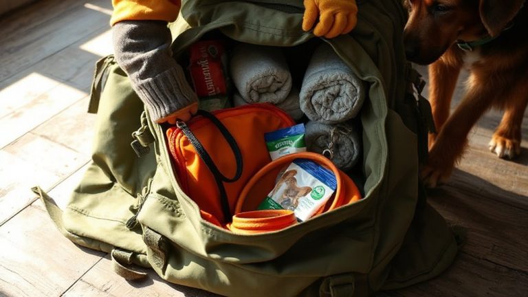 pet supply emergency rucksacks