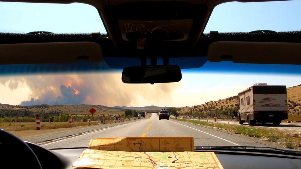plan multiple rv escape routes