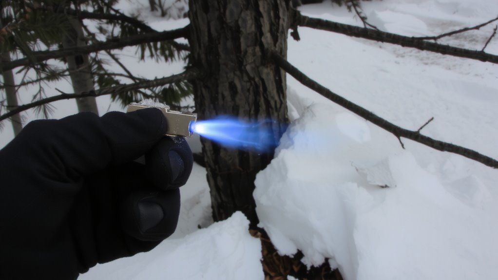plasma ignites flame fails