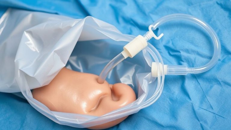 plastic bag wound dressing