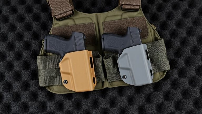 plate carrier pistol holsters