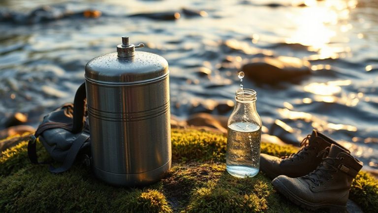 portable electrolytic water purification