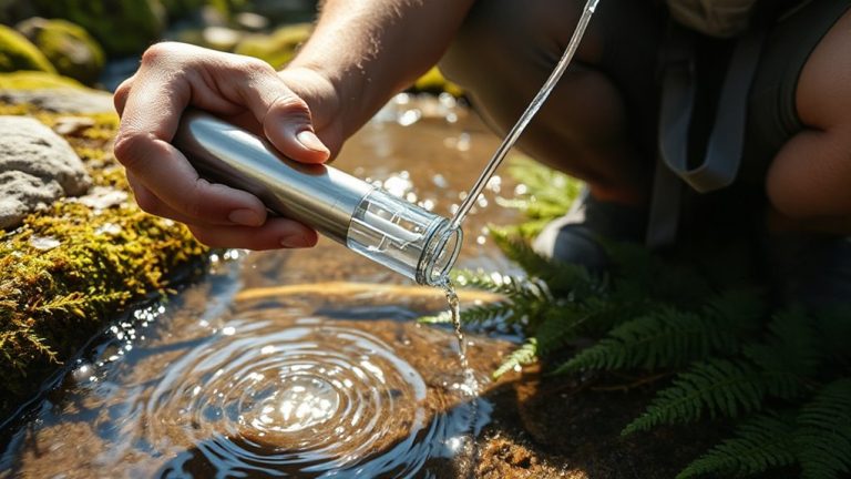 portable water purification straw