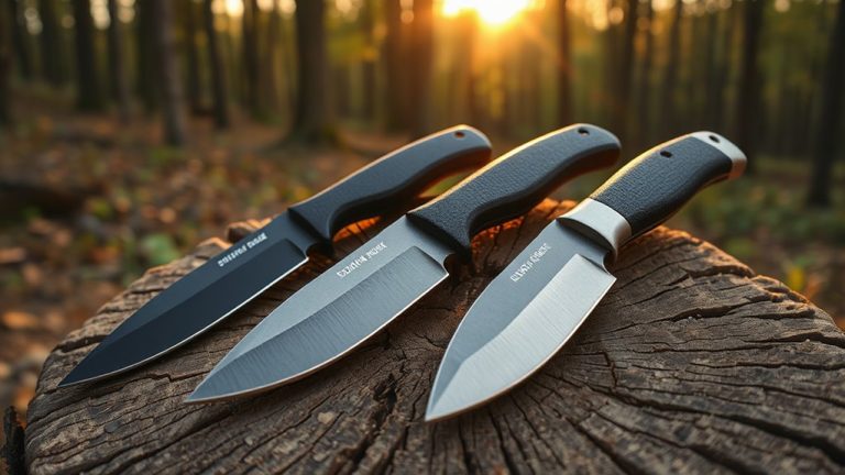 powerful precision battle knives