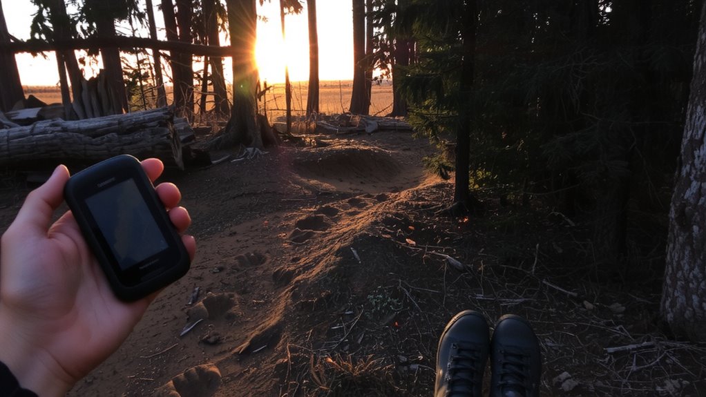 pre map trails with gps
