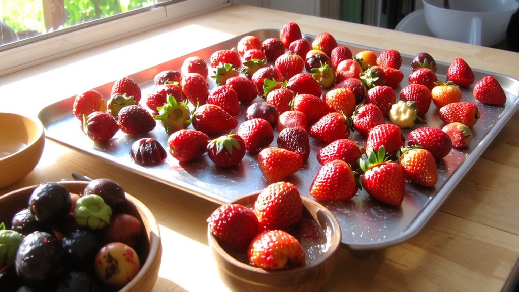 prepare berries properly