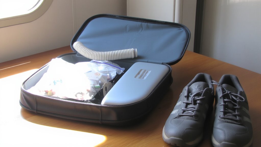 prepare with spare oxygen meds
