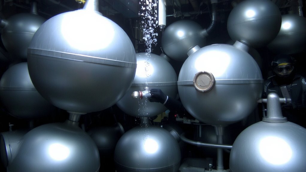 pressure resistant submersible water tanks