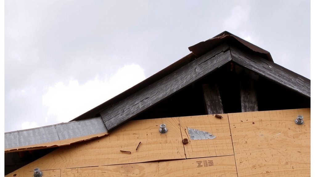 proper fastening prevents sheathing failure