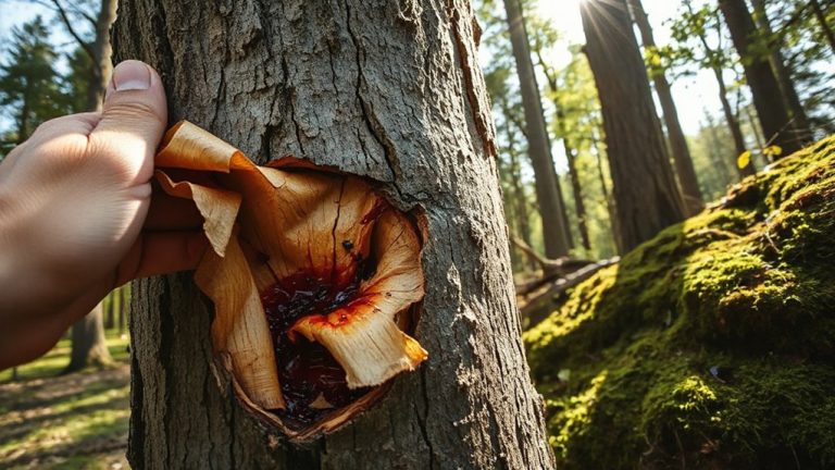 protect trees while foraging