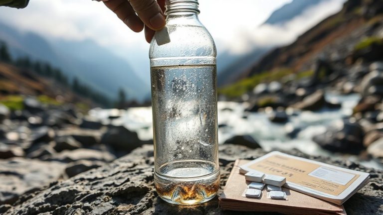 purify water with tablets