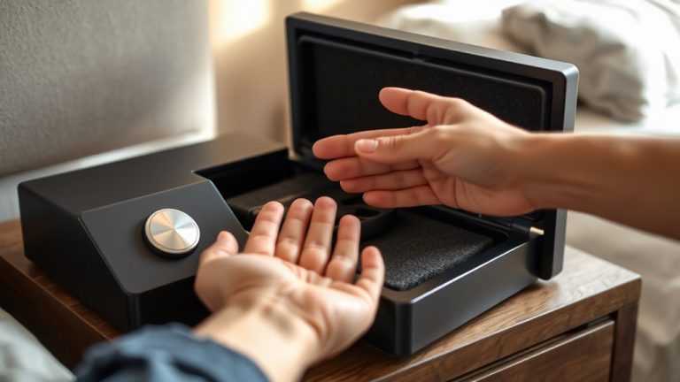 quick access fingerprint safes