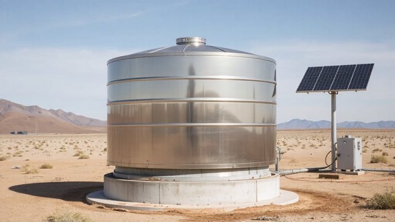 radiation resistant water containment