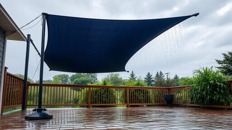 rainproof canopies for heavy downpours