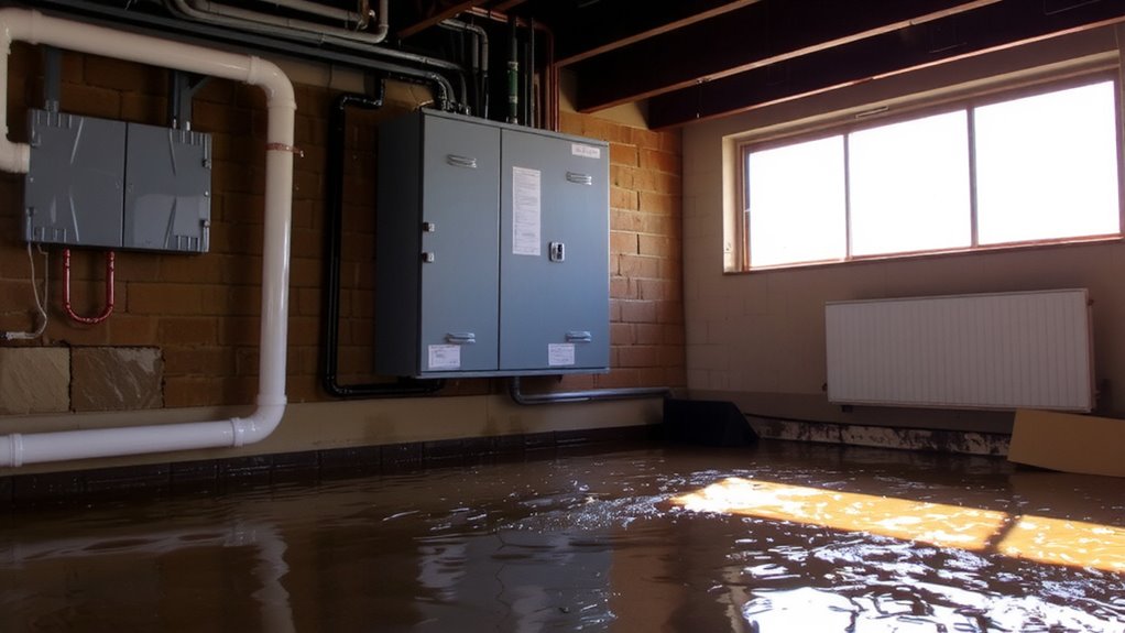 raise panel above flood level