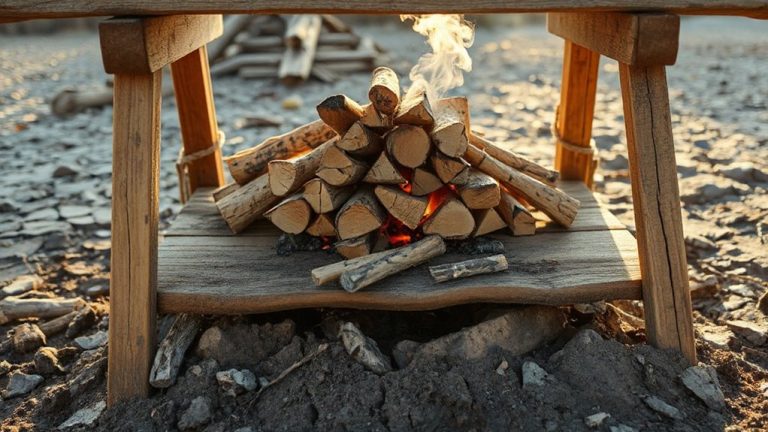 raised platform fire building