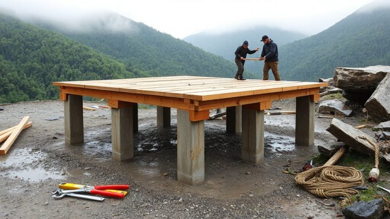 raised platform shelter