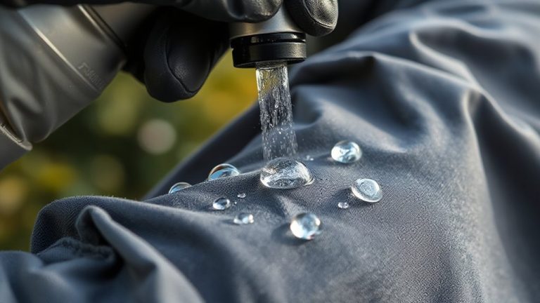 reapply hydrophobic spray periodically