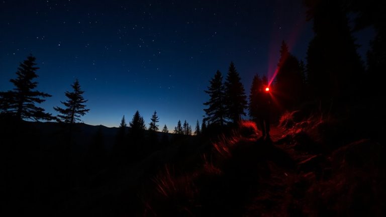 red light preserves night vision