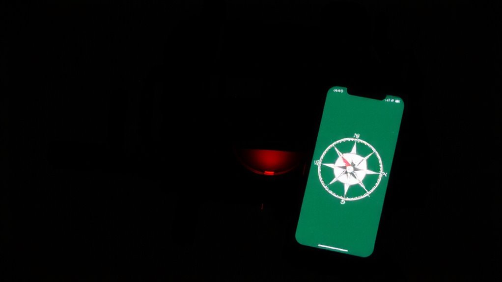 red or green night mode