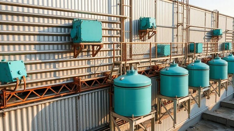 redundant access water storage system