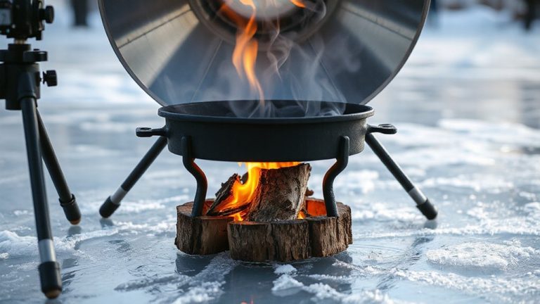 reflective shield elevated fire start