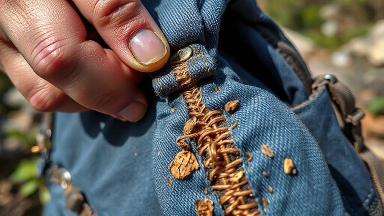 reinforce high stress stitching points
