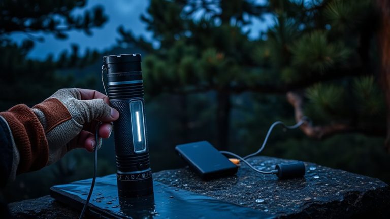 reliable rechargeable flashlights for emergencies