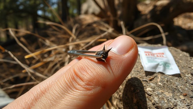 remove embedded splinters promptly