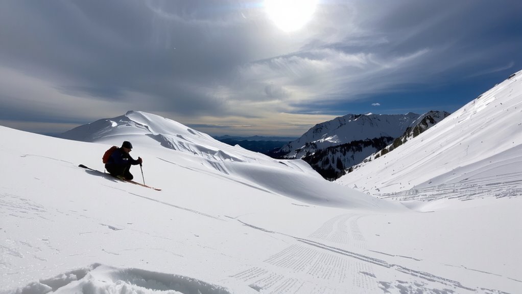 retreat immediately snow primed to release