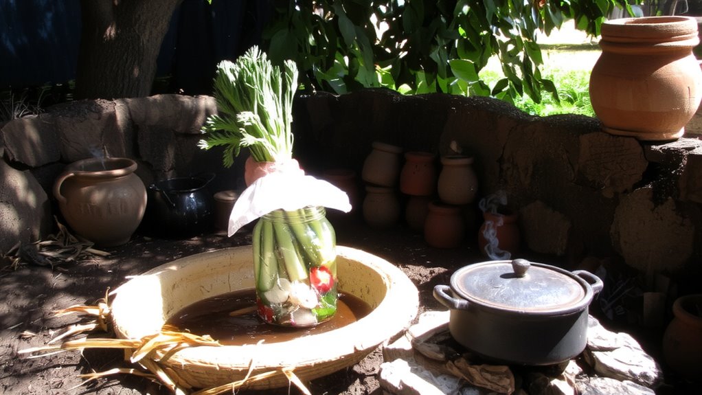 root cellaring and fermentation