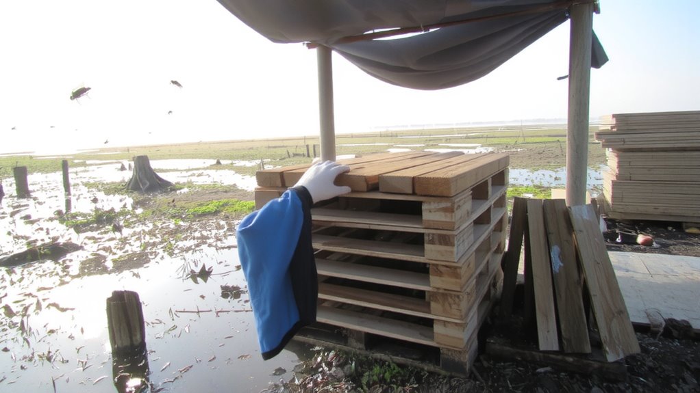 rot resistant bug repellent materials