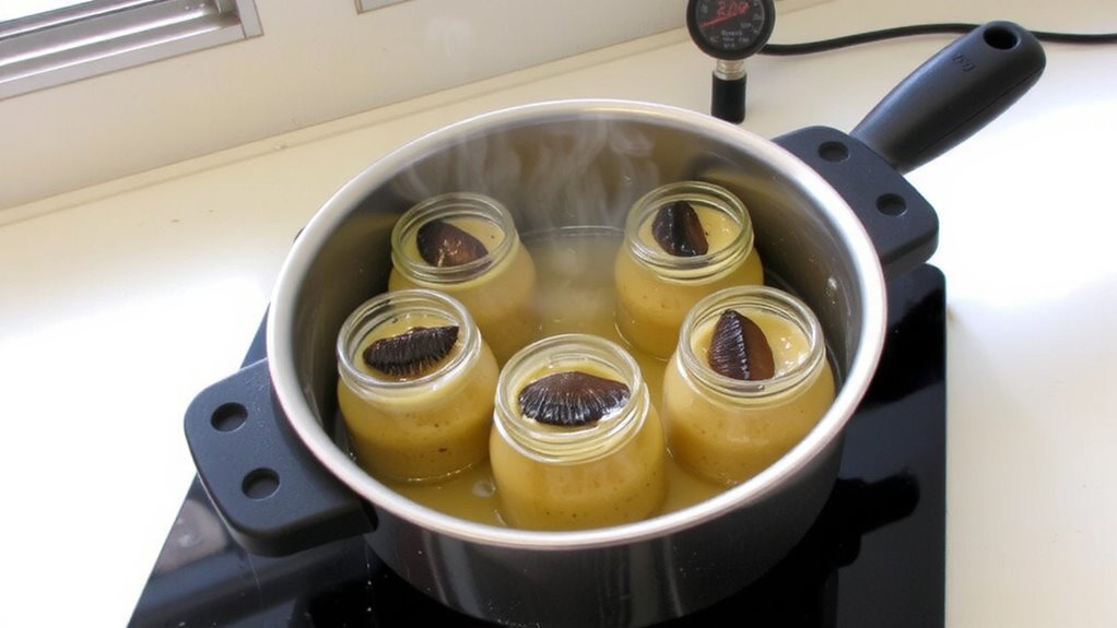 safe canning with fresh morels
