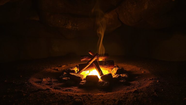 safe cave fire building