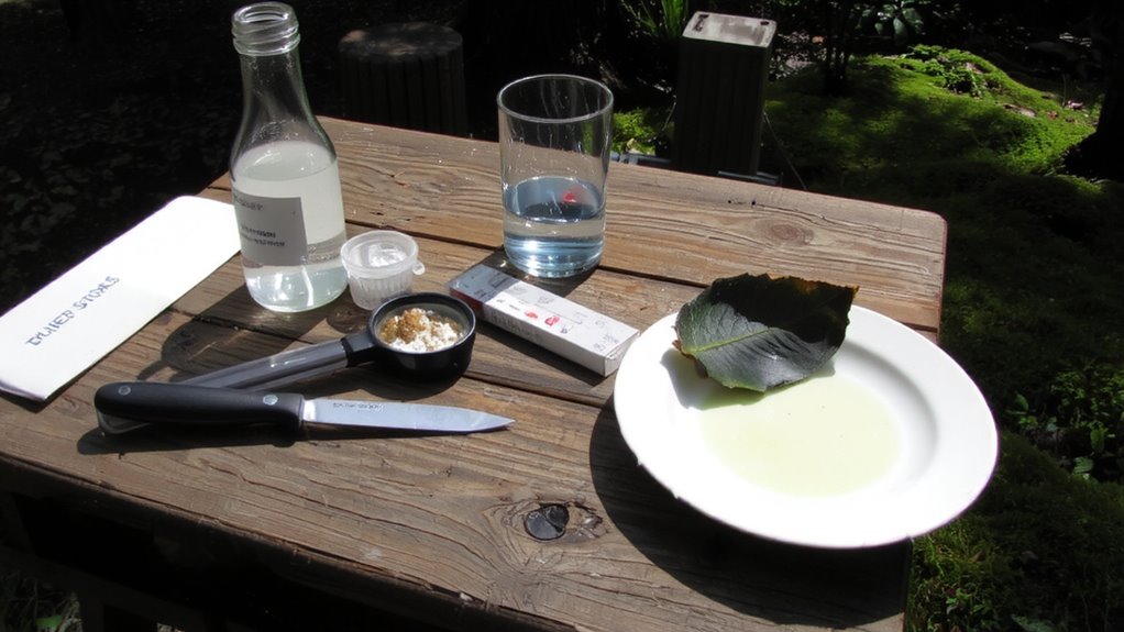 safe foraging with testing kits
