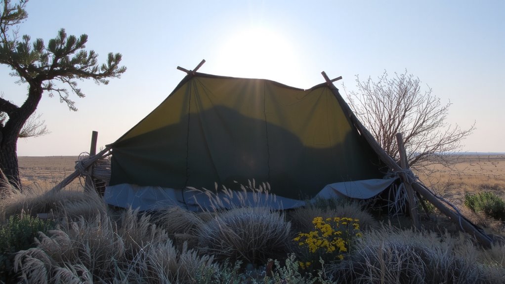 sagebrush and stakes