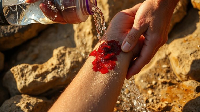 saltwater for wound cleansing