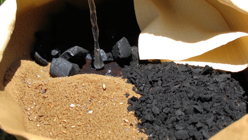 sand and charcoal filtration