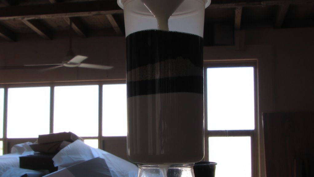 sand gravel filter layers