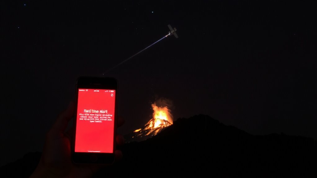 satellite based volcanic activity monitoring
