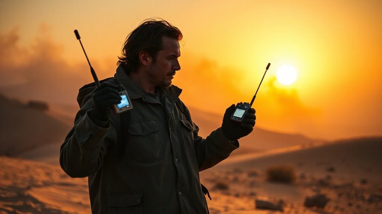 satellite devices for dust alerts