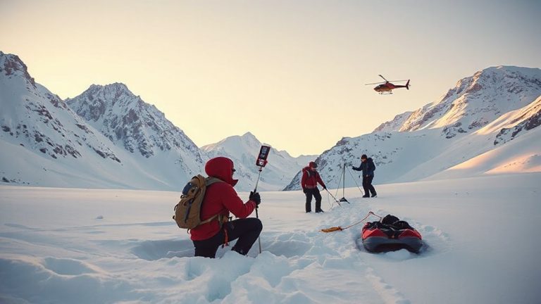 satellite messaging for avalanche rescue