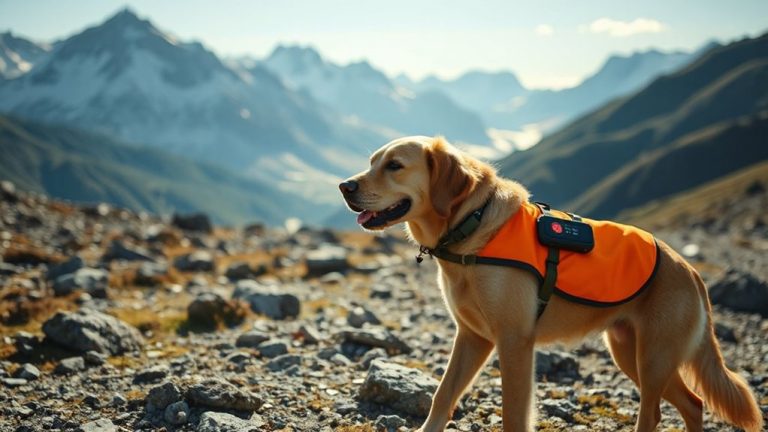 satellite messaging for search dogs