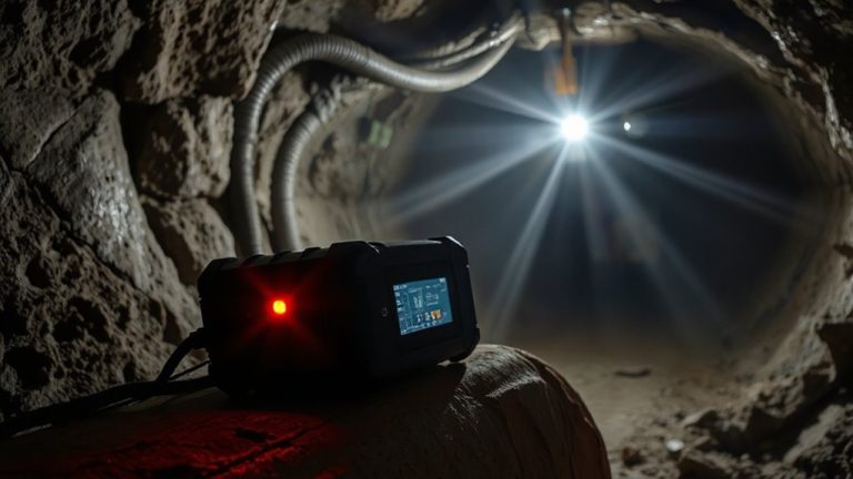 satellite messaging for underground mines