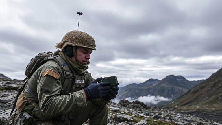 satellite messaging in military operations