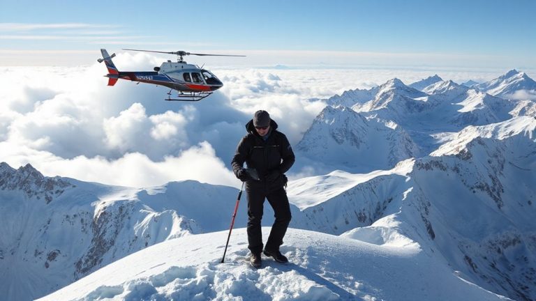 satellite rescue coordination in high altitude zones