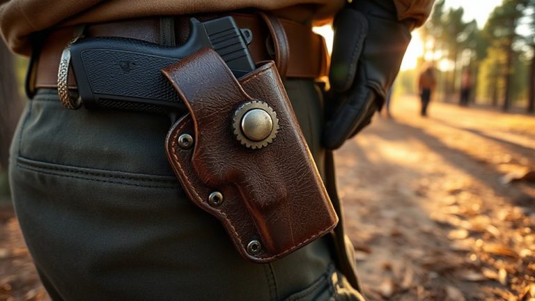 secure firearm storage during retreat