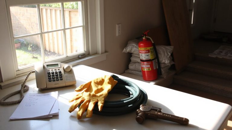 secure home before evacuating