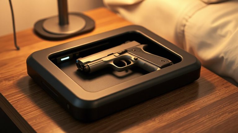 secure quick access nightstand safes