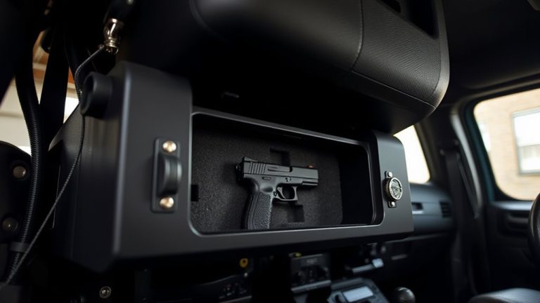 secure vehicle gun storage